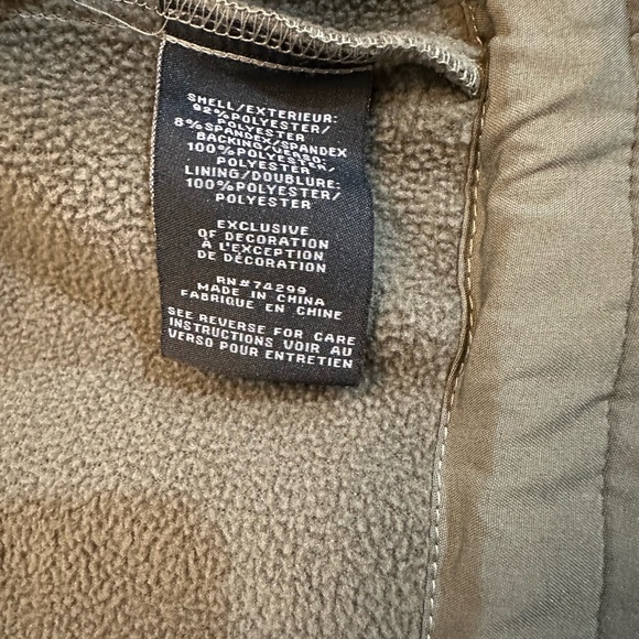 Jessica Simpson Water Resistant Softshell Long Hooded Raincoat with Ruffled Back - Picture 6 of 16